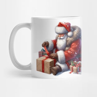 Santa Claus Scene Mug